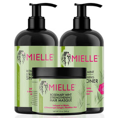 Mielle Organics Rosemary Mint Strengthening Trio