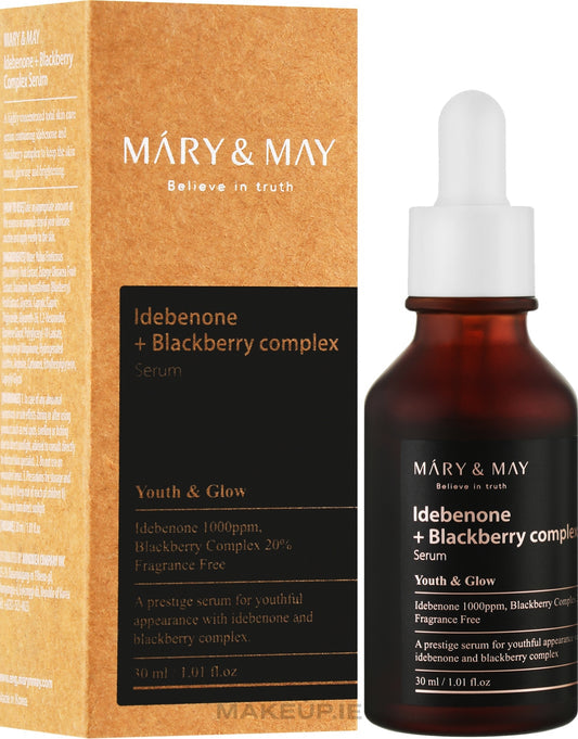 Idebenone + Blackberry Complex Serum 30ml - Mary & May