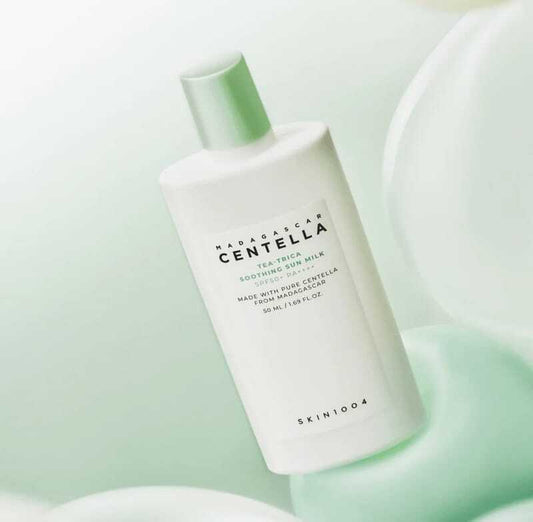 Madagascar Centella Tea-Trica Soothing Sun Milk 50ml - SKIN1004