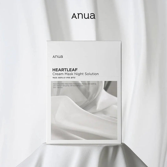 Heartleaf Cream Mask Night Solution Pack Set 25ml - ANUA